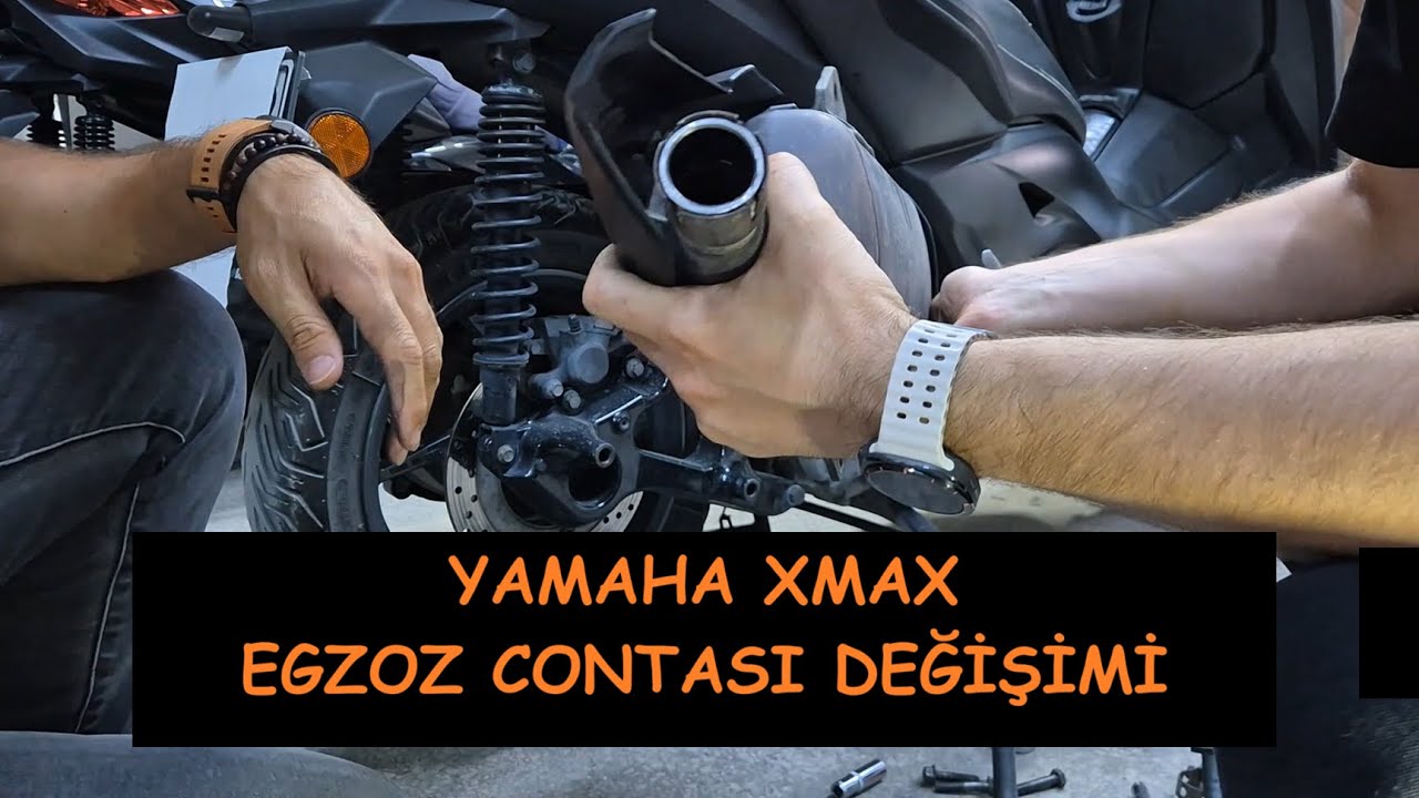 Yamaha Xmax Egzoz Contası Değişimi