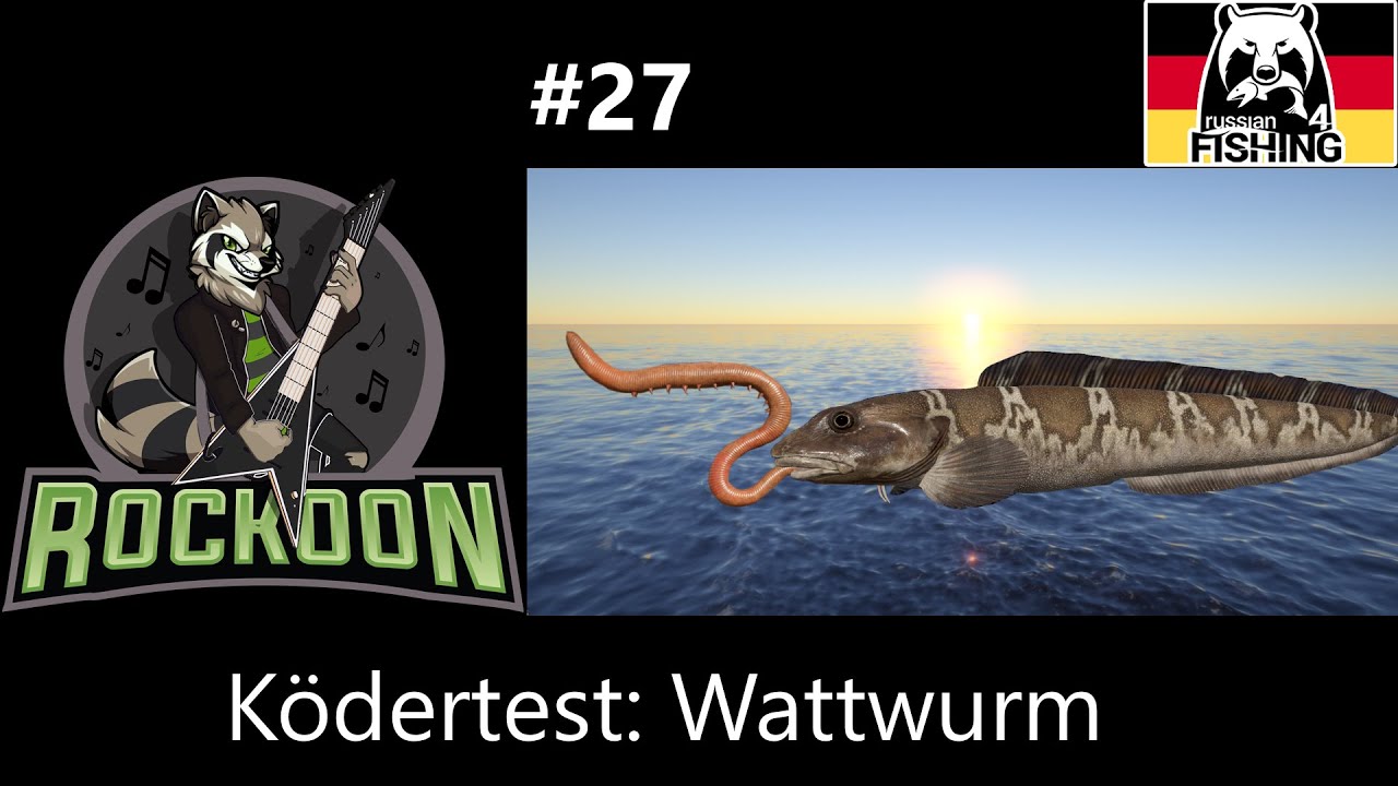 Die erste Esmarks Aalmutter! Ködertest auf Wattwurm | Russian Fisching 4 #27 | Deutsch