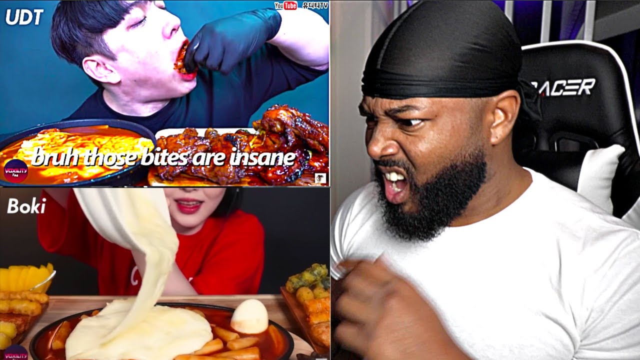 Mukbangers consuming so much CHEESE | REACTION