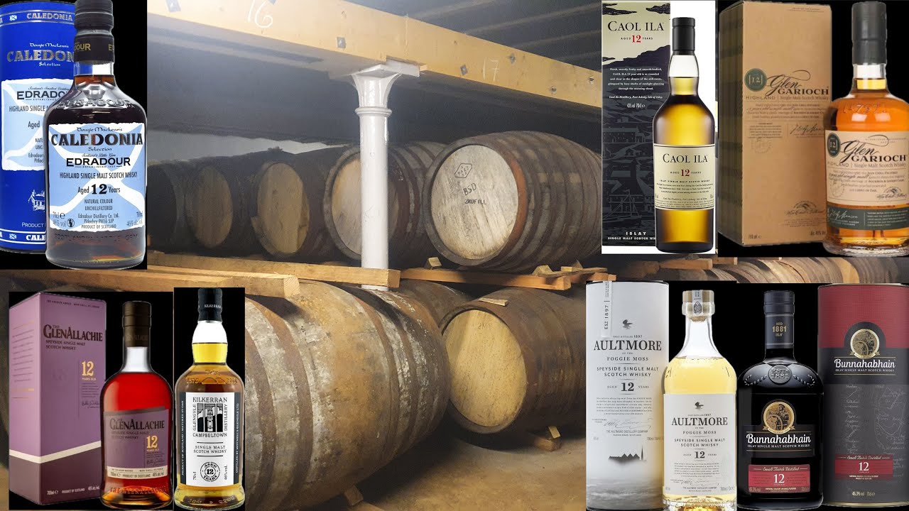 SCOTCH WHISKY. CORE RANGE РЕЛИЗЫ 12 ЛЕТ ВЫДЕРЖКИ. ЧАСТЬ 1. THE SINGLETON DUFFTOWN 12 Y.O. 40% ABV.