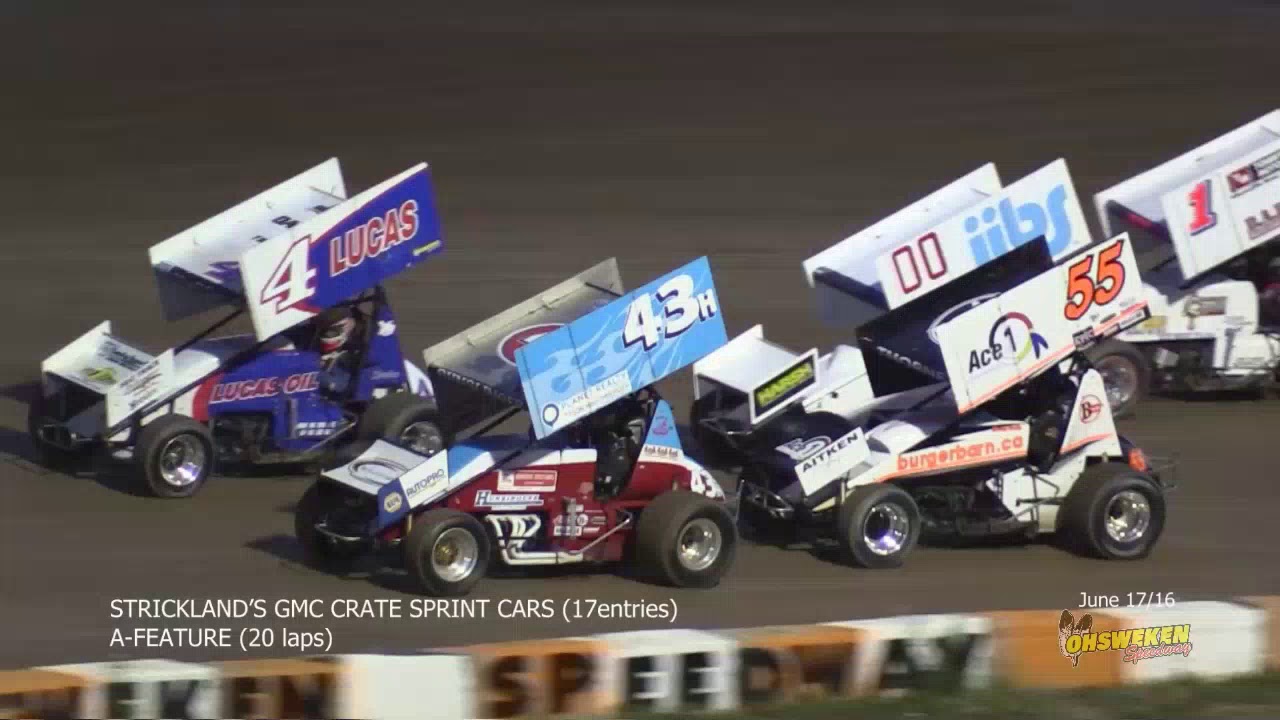June 17/10 GM 602 Crate Sprintcar Races The Big O FLASHBACK
