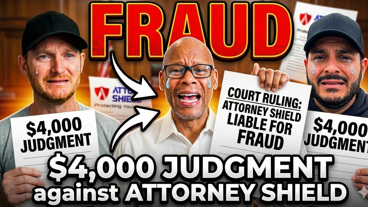 Суд признал Attorney Shield, Inc. виновной в мошенничестве и присудил мне 4000 долларов компенсации!