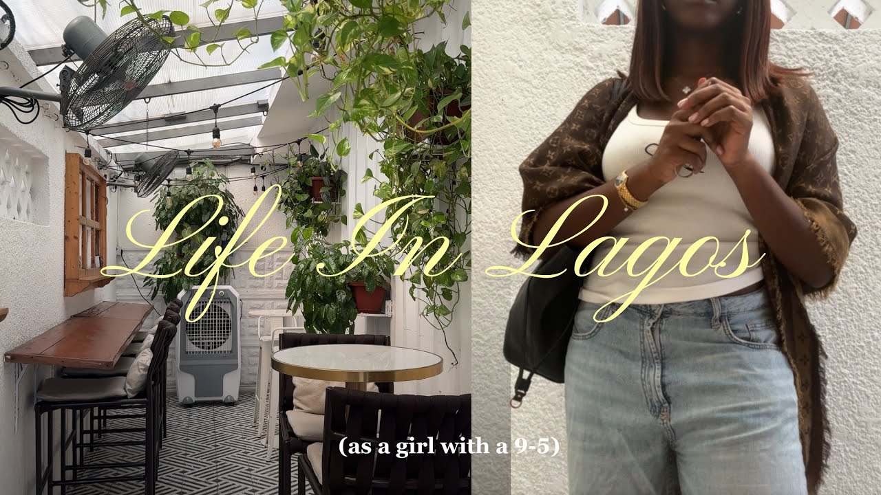 working a 9-5 as a creative girlie in Lagos | a week in my life