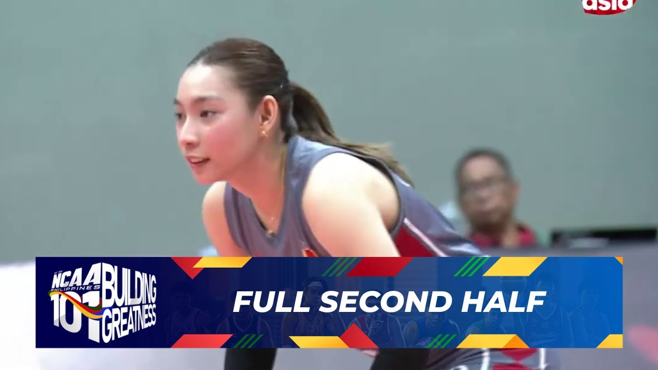 FULL SECOND HALF - Letran Lady Knights and LPU Lady Pirates | NCAA Season 101