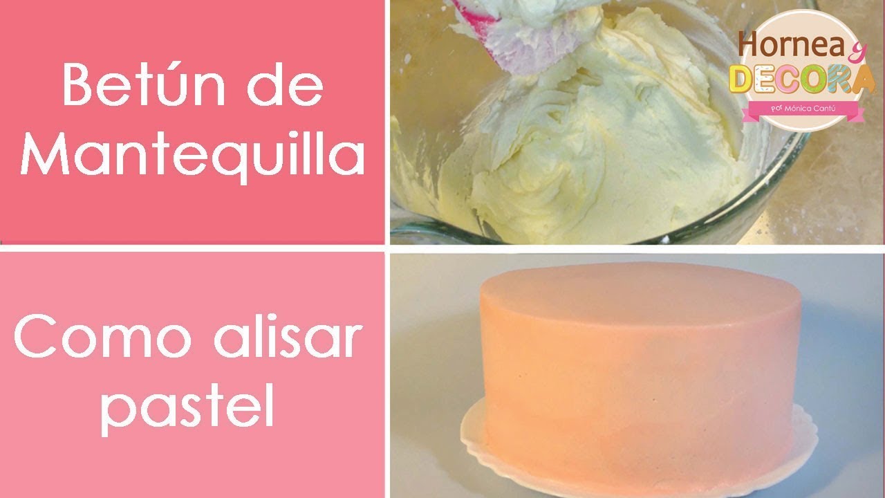 BETÚN DE MANTEQUILLA (buttercream) / #6