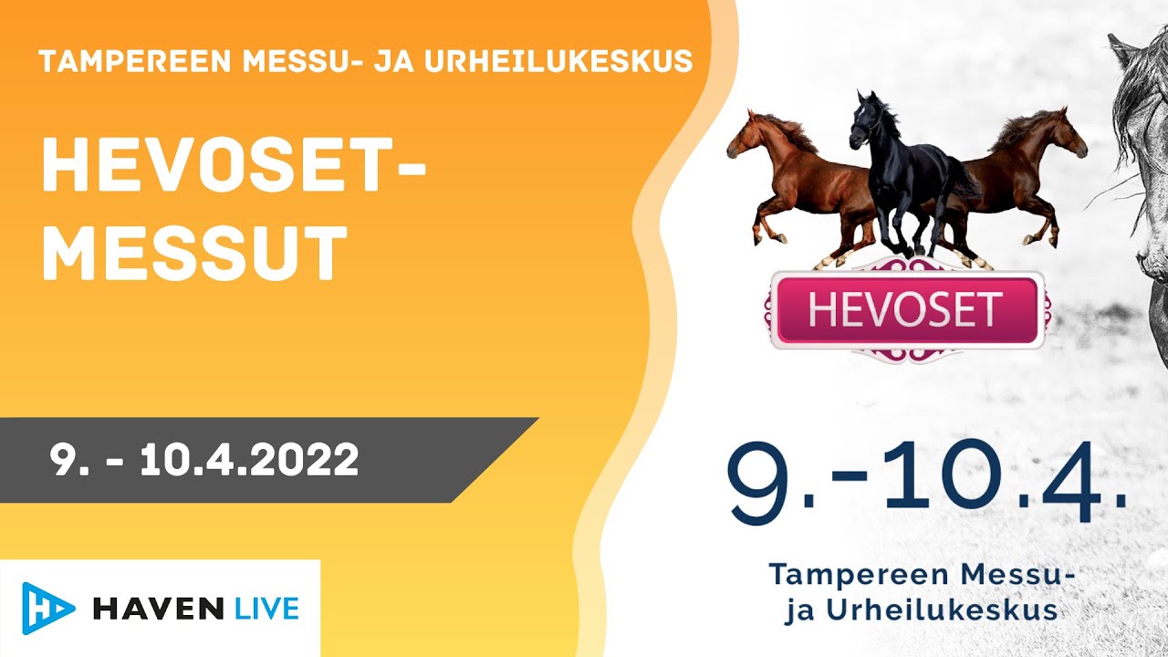 🔴 LIVE | LA | Hevoset-messut | 9.-10.4.2022