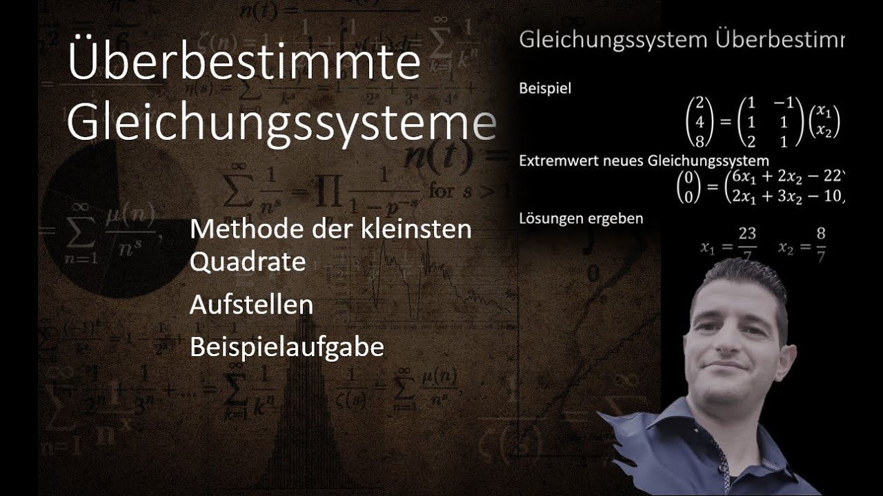 🔍 Anspruchsvolle Mathematik: Überbestimmte lineare Gleichungssysteme (LGS) einfach erklärt!