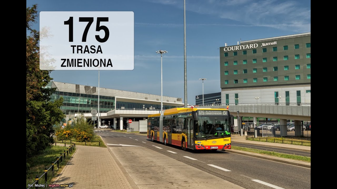 [175] Autobusem po Warszawie: Objazd Ronda Czterdziestolatka (Sierpień 2020)