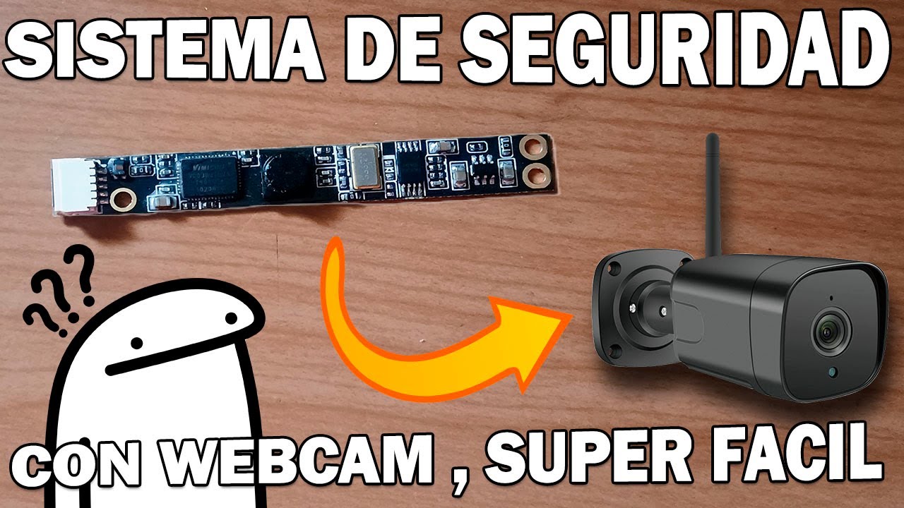 Transforma tu webcam en un sistema de seguridad | Recicla tu vieja laptop