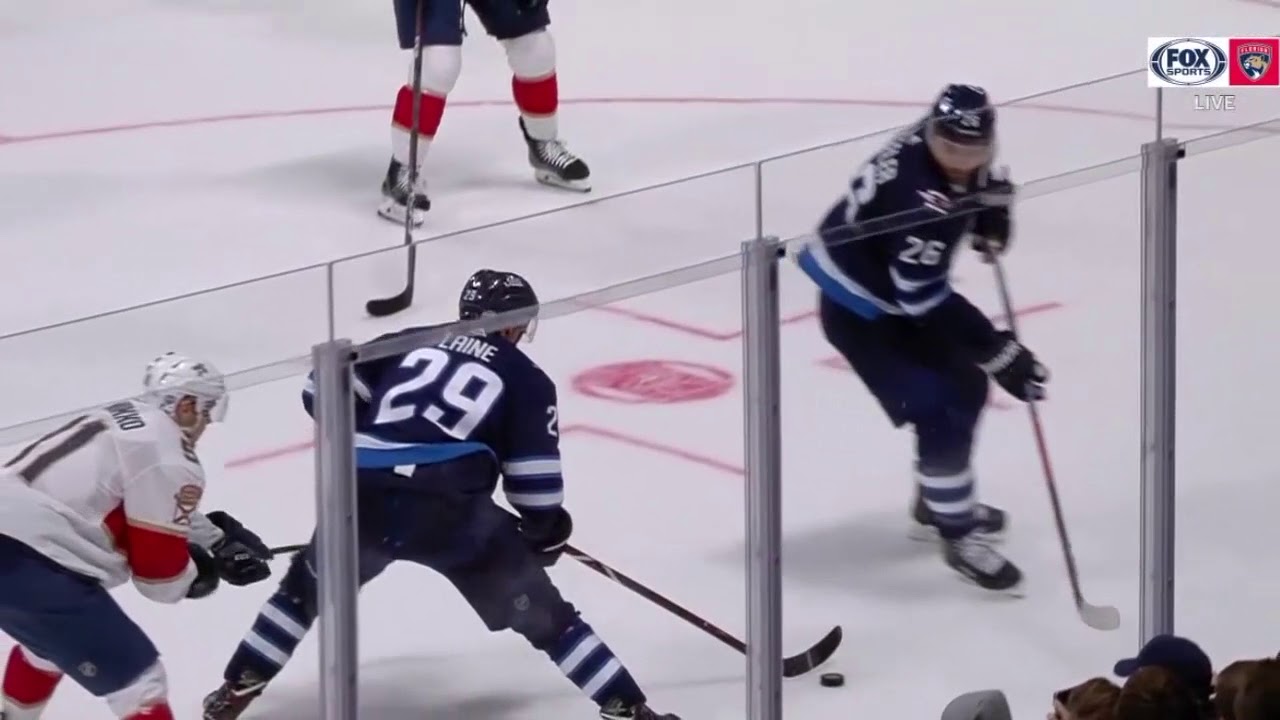 Patrik Laine's Shooting Skills in Slow Motion