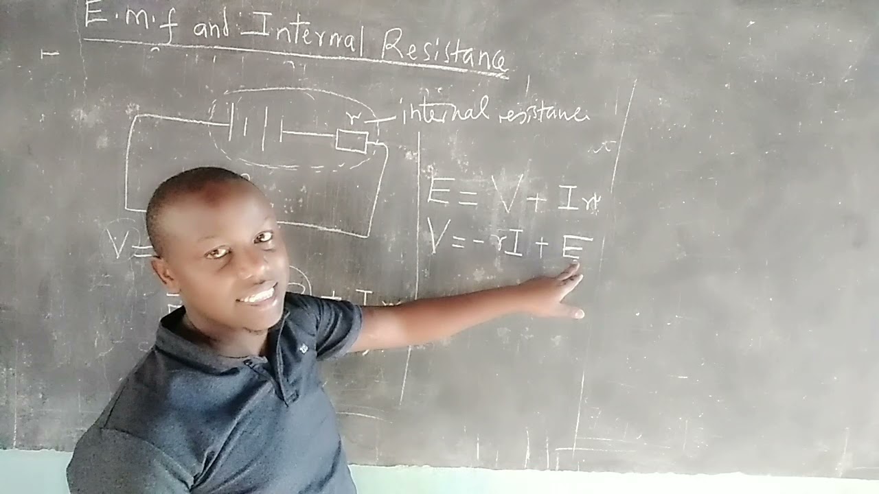 ELECTROMOTIVE FORCE Emf and INTERNAL RESISTANCE r