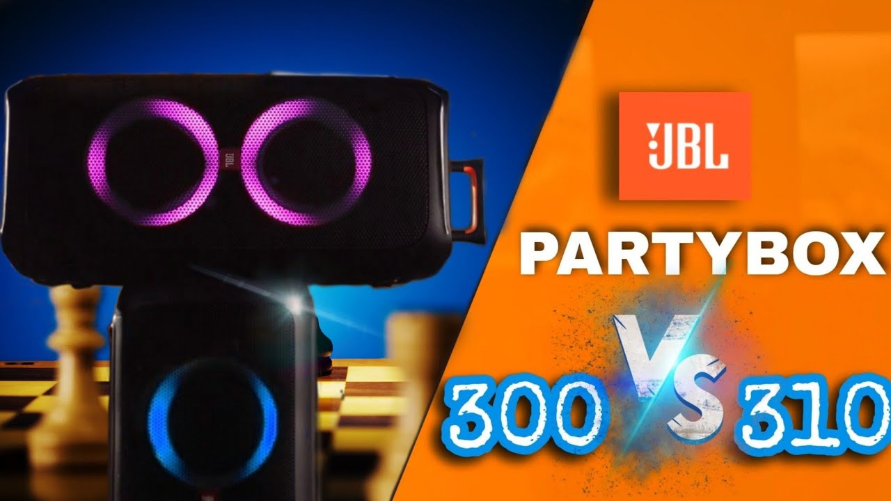 JBL - PARTYBOX 300 VS PARTYBOX 310 - O Que Mudou? ( Port - Br )