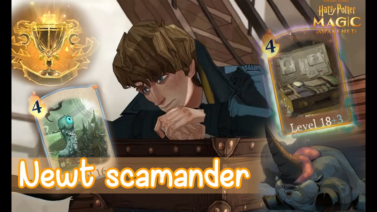 Harry Potter Magic Awakened : Finally Newt Top 1 World