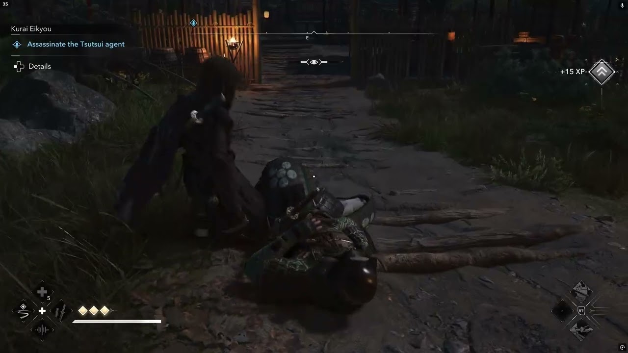 Assassin's Creed Shadows assassinate the tsutsui agent Ana Görev Bölüm 177
