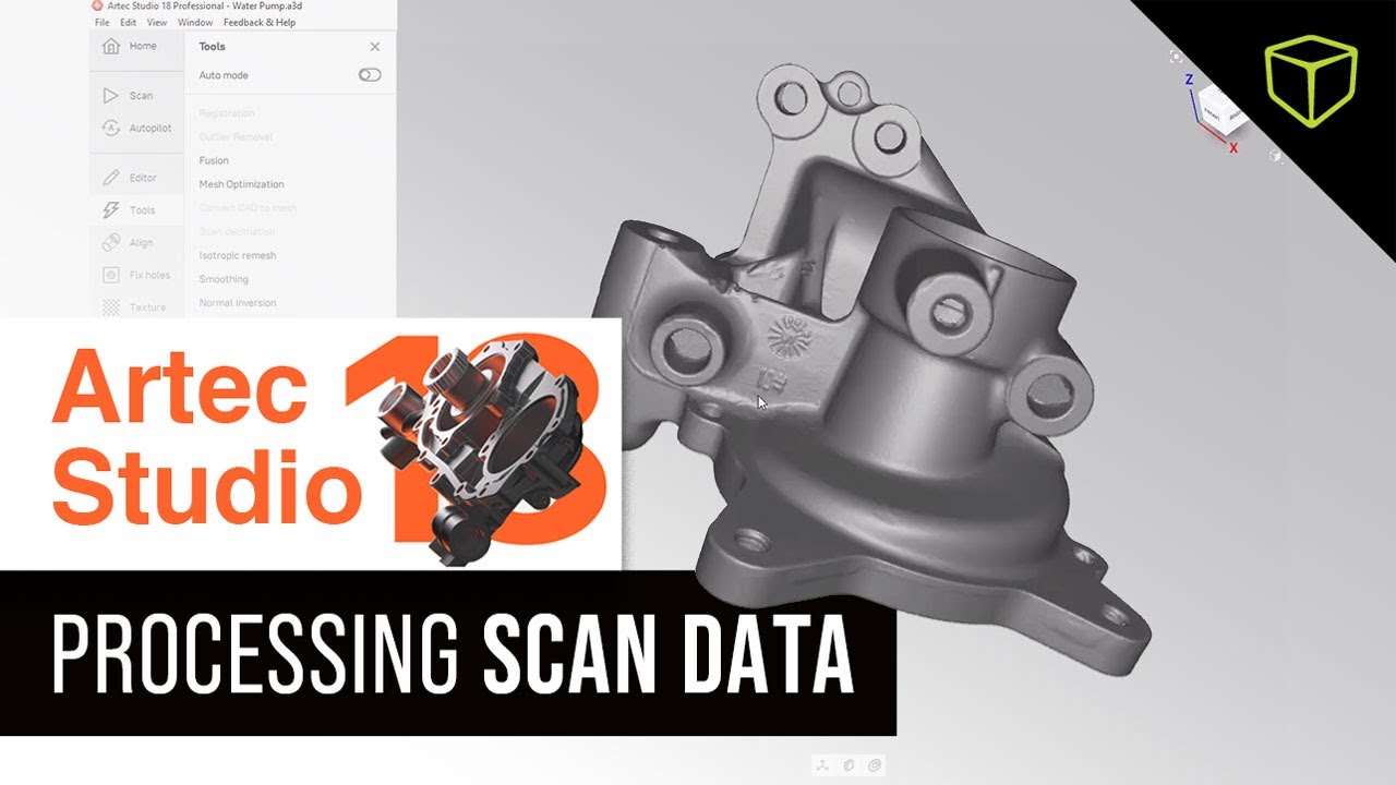 Artec Studio 18 - Scan Data Processing Tutorial