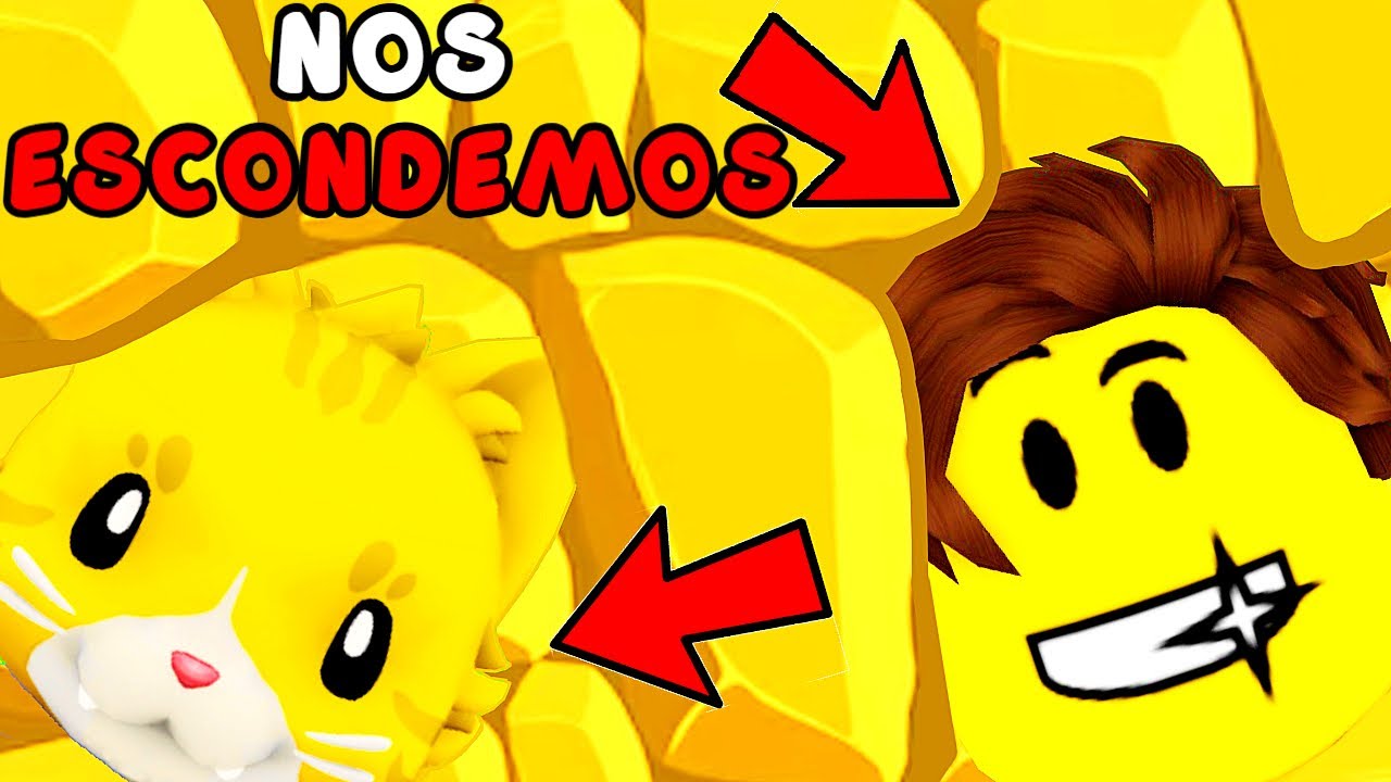 ME CAMUFLO para QUE NADIE me ENCUENTRE  ROBLOX
