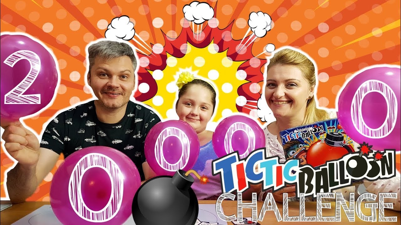 TIC TIC BALLOON 💣 CHALLENGE 💥 NA 20.000 SUBSKRYPCJI 😍