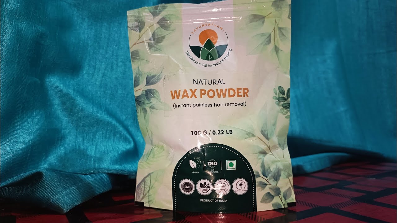 wax powder in budget?  review of natural wax powder 🌞🤩🤩🤩
