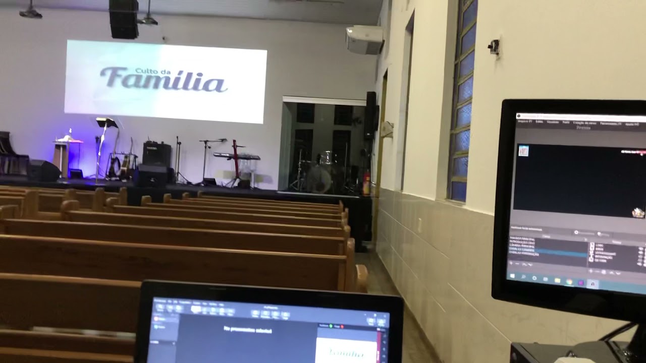 Live no OBS com c&acirc;mera de seguran&ccedil;a CFTV (dvr intelbras)