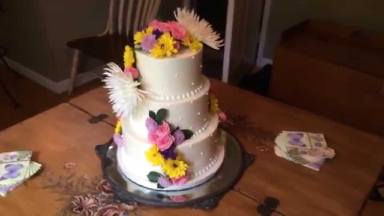 Martine's Pastries - Summer Cake & Flowers - Lexington, KY