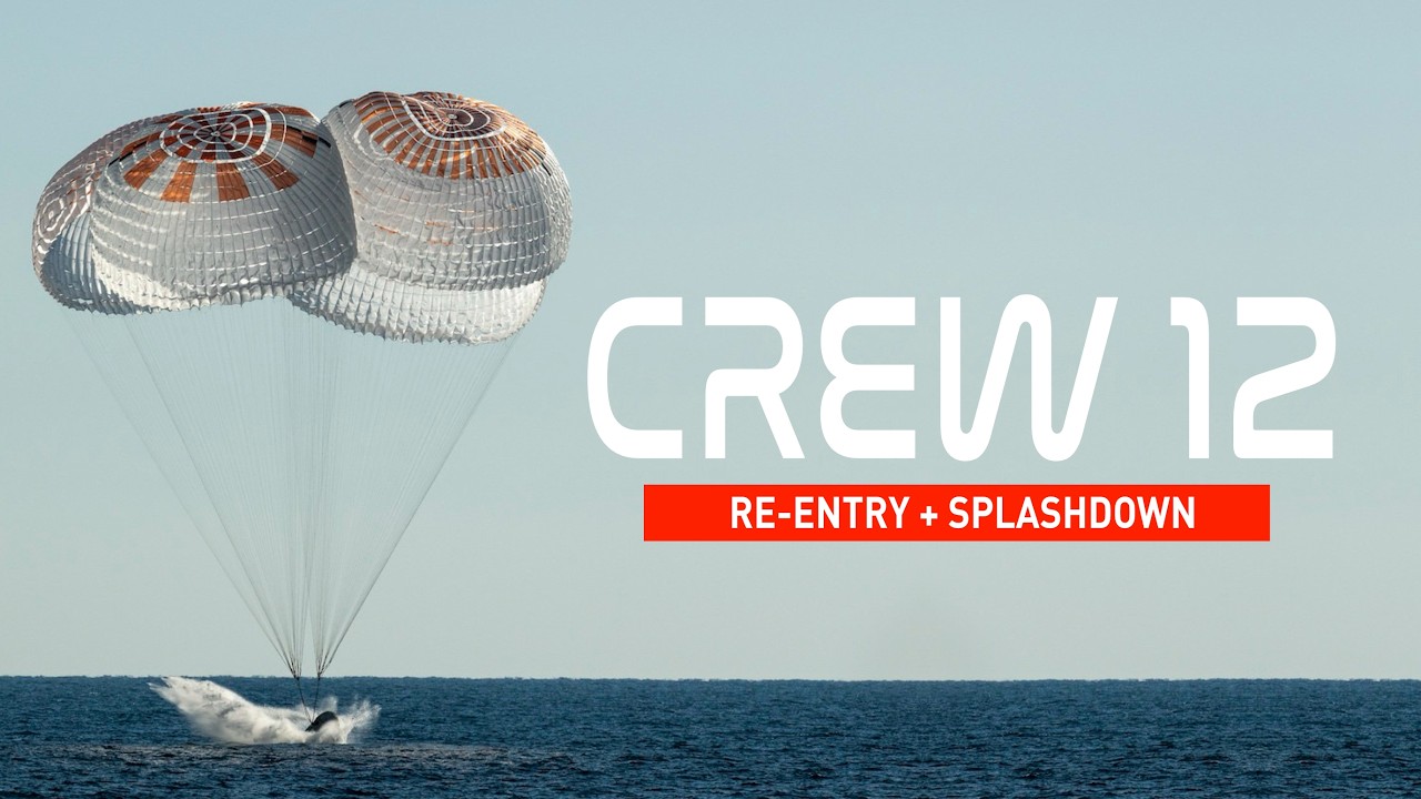SpaceX Crew 12 Return To Earth