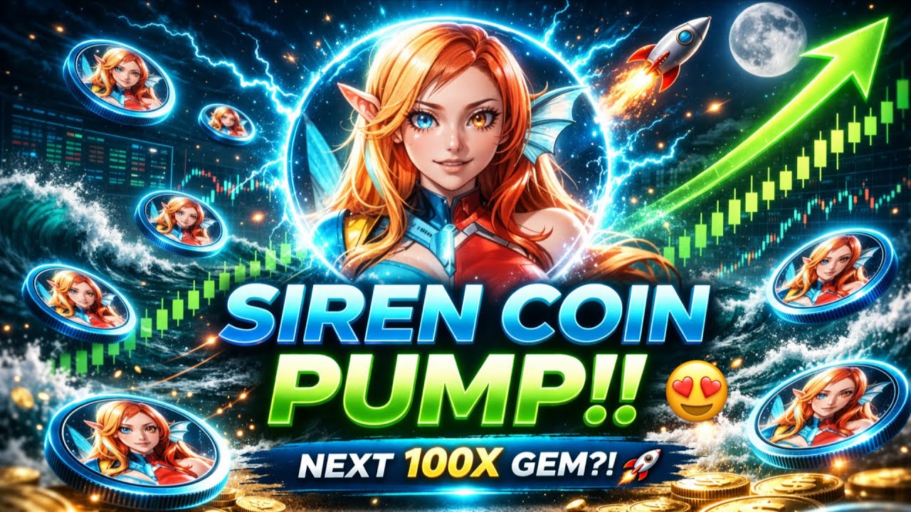 Монета Siren взлетает на Луну 😍 | Новое обновление Siren Coin | Криптовалютные новости Siren сего...