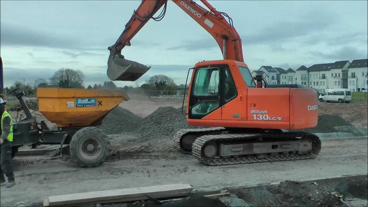 Daewoo excavator