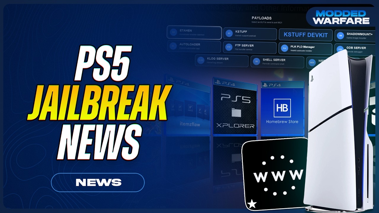 Новости джейлбрейка PS5: универсальный WebKit, метод постоянного JB, etaHEN, эмуляторы LuaC0re и ...