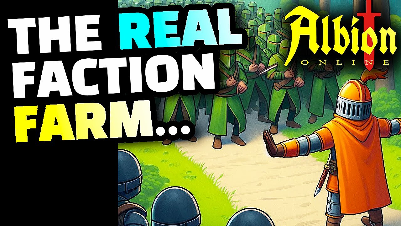 Albion Online BETTER Way To Farm Faction Points