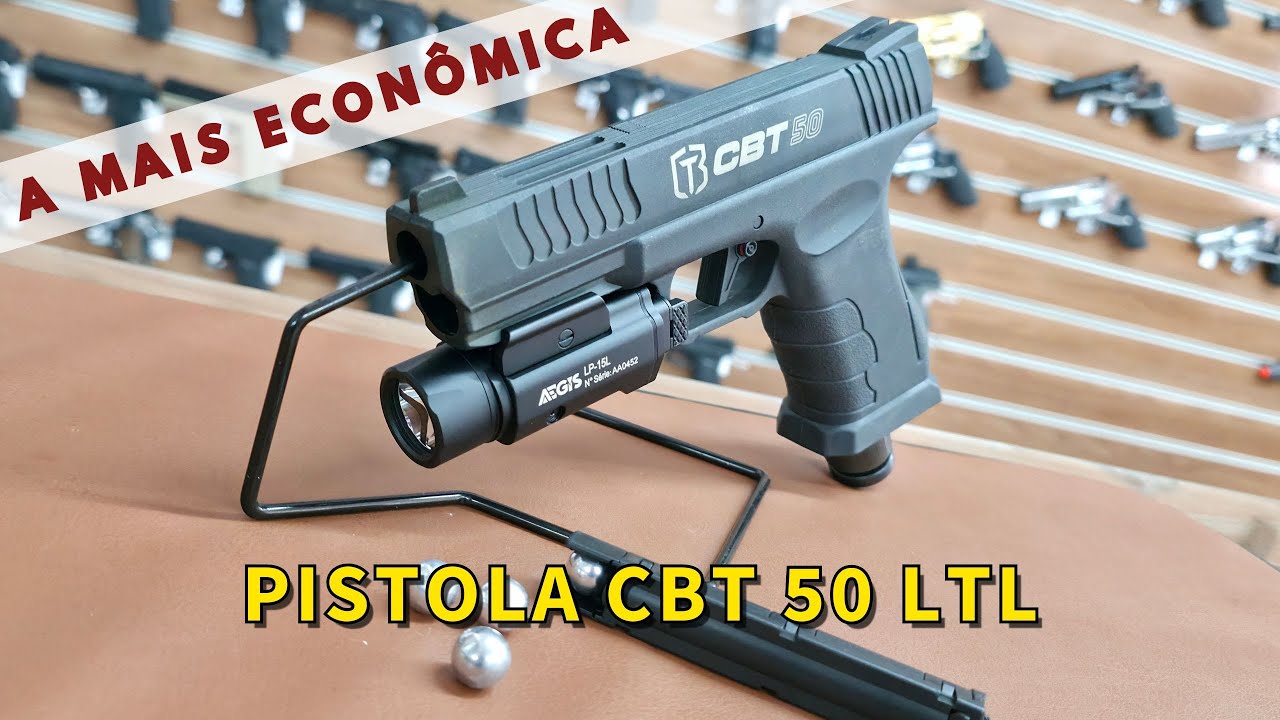 Pistola CBT .50 LTL Home Defense co2 Magazine Feed