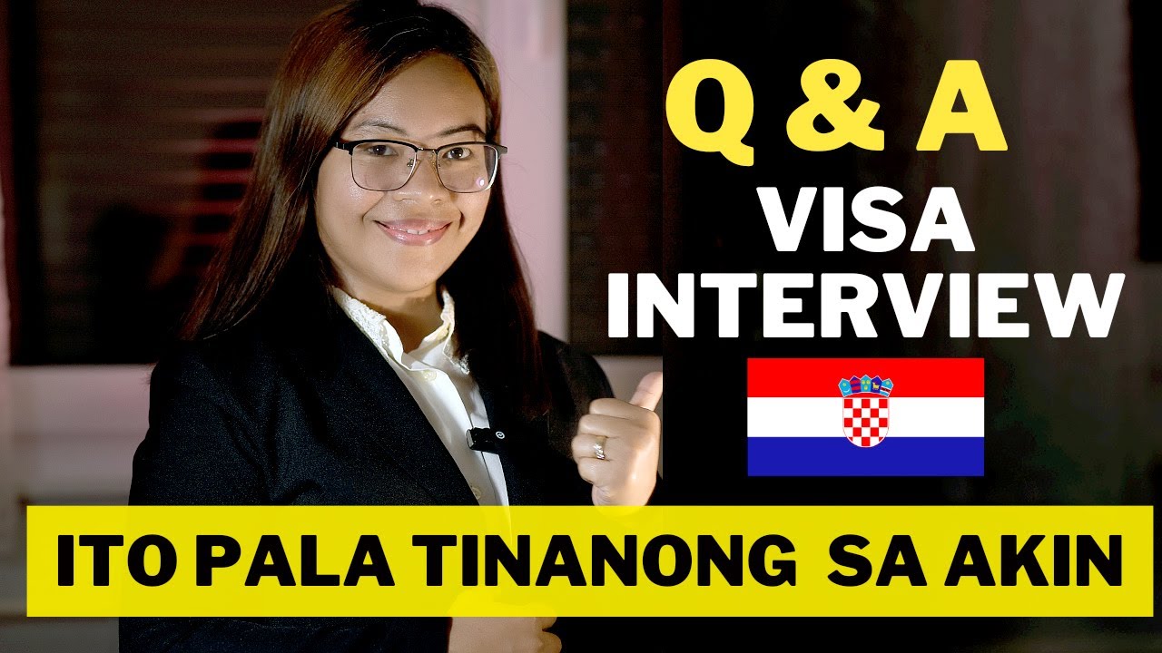 Q & A VISA INTERVIEW| Spousal Visa Interview For Croatia: TIPS