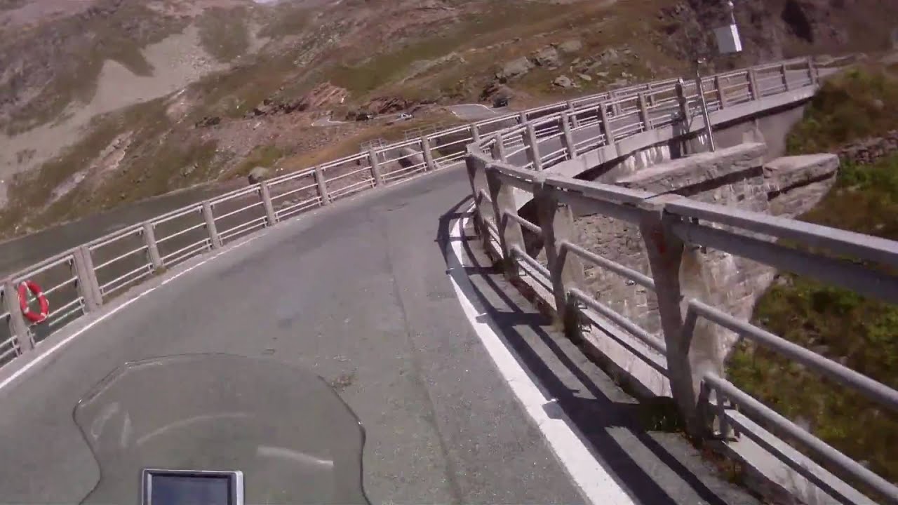 Colle del Nivolet   Gran Paradiso   BMW 1200 GS   Contour HD1080