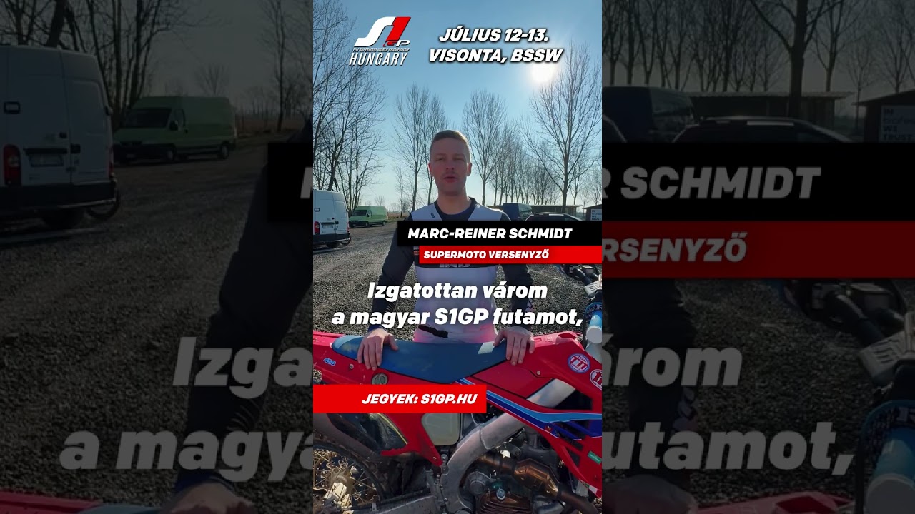 Marc Reiner Schmidt &uuml;zenete a magyar S1GP szurkol&oacute;knak