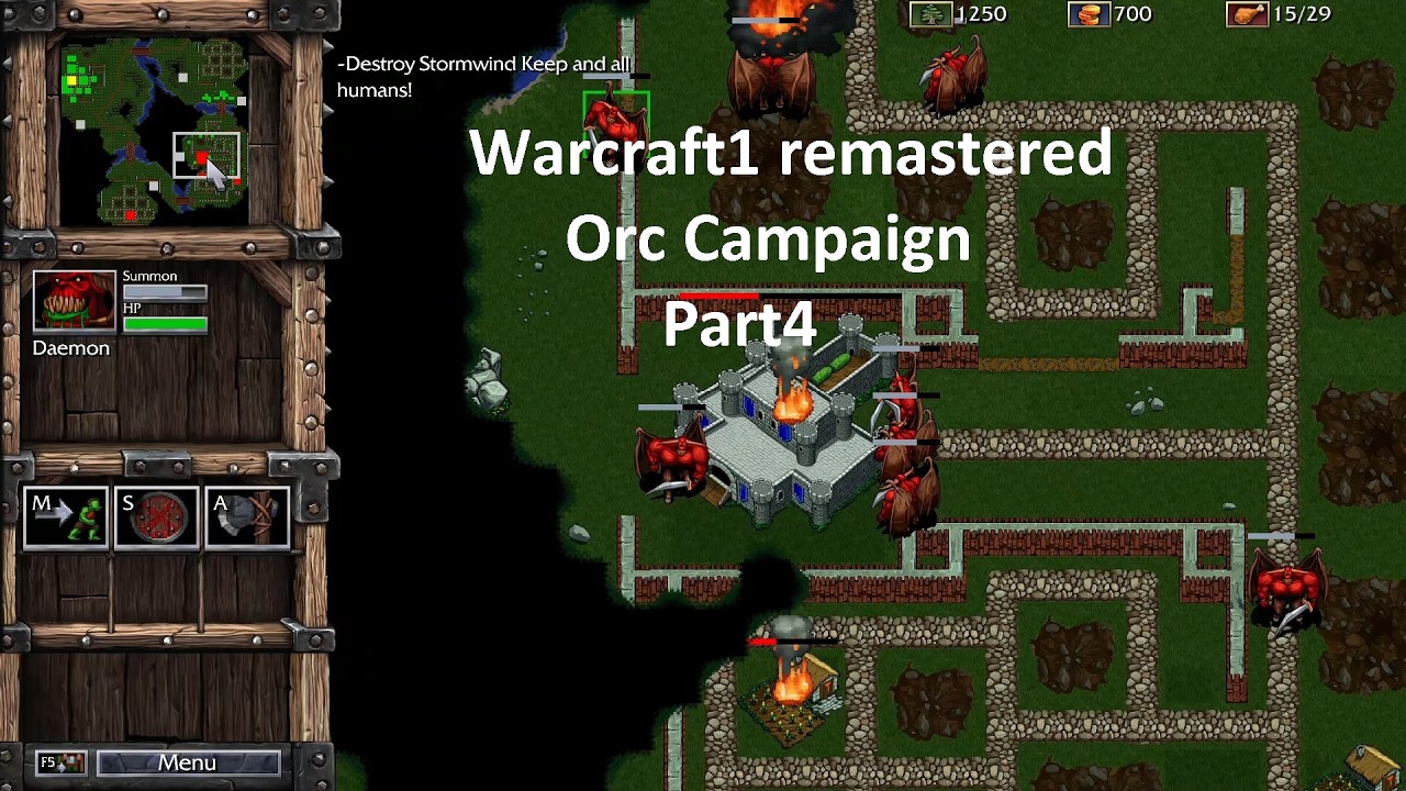 Lets play Warcraft 1 Remastered: Orc campaign Part4 end