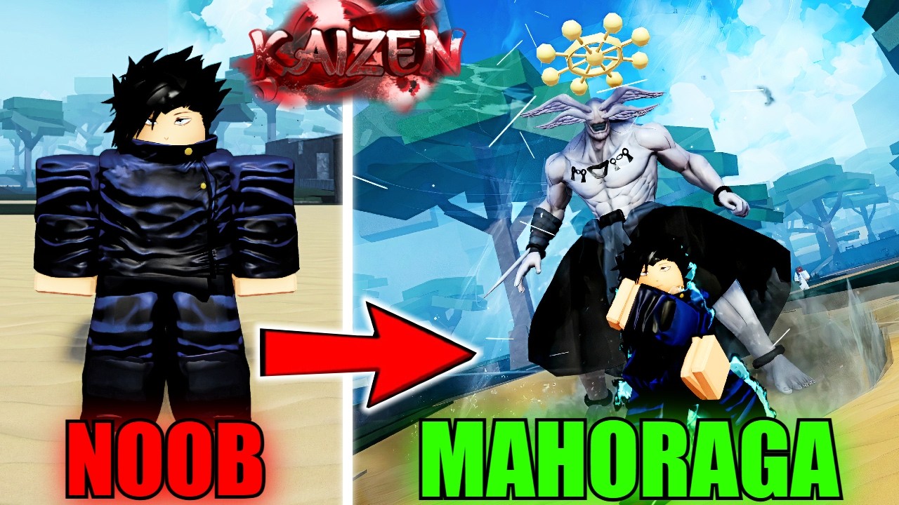I Survived As TEN SHADOWS MAHORAGA Megumi Fushiguro In KAIZEN...(Roblox)