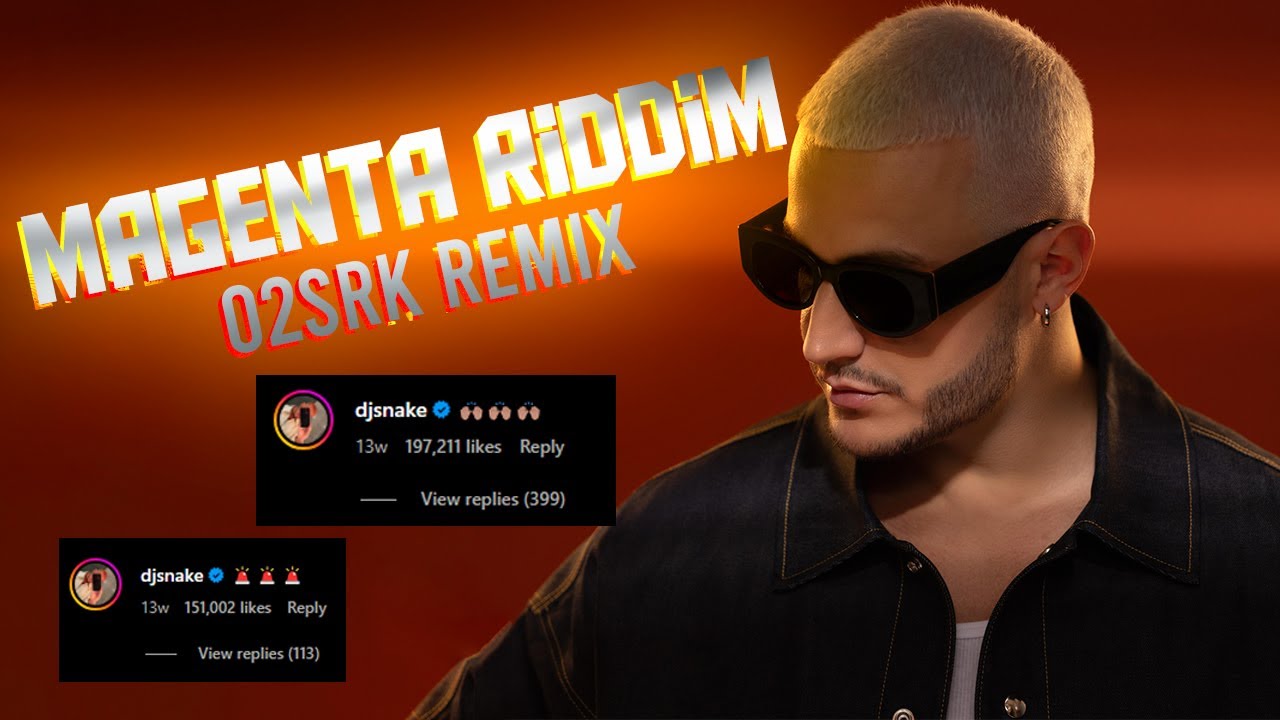 DJ Snake Magenta Riddim | O2SRK Remix | BDM5 | Instagram Viral Reel Remix