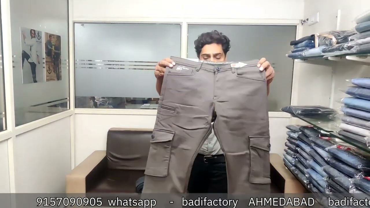 Ahmedabad's Top Cargo Jeans Manufacturer Unbeatable Wholesale Prices! REDBEAR | DOCKET | SHORTLEN..