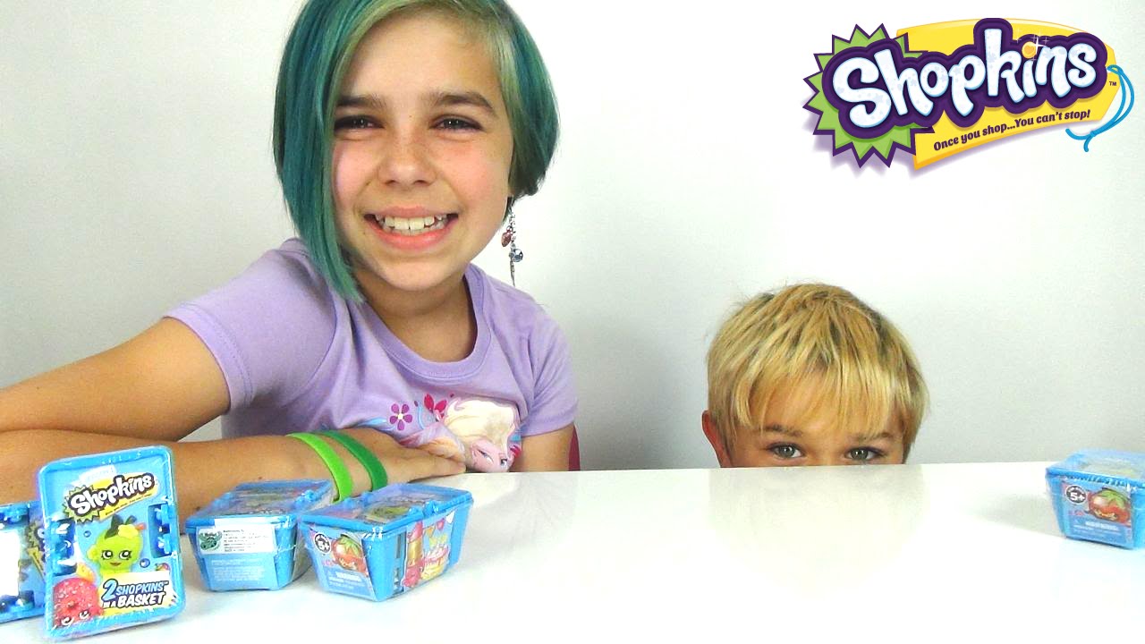 Shopkins - Blind Basket Surprise Toy Opening