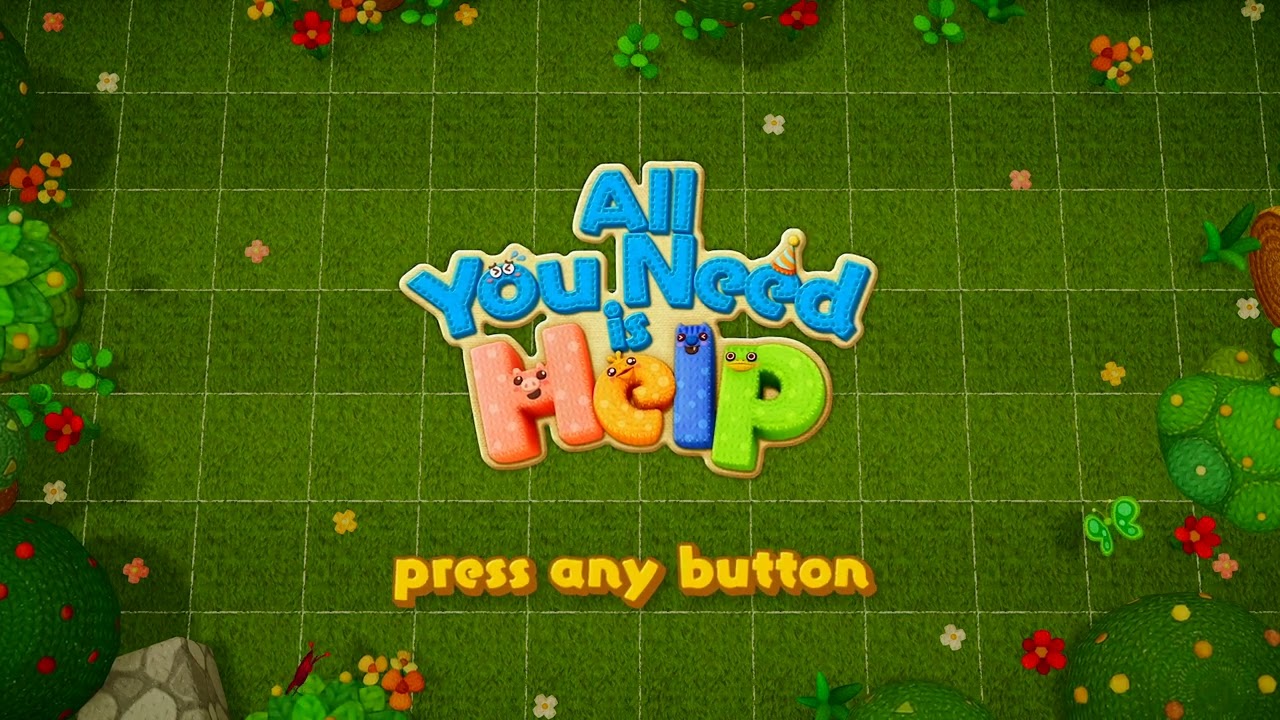 All You Need Is Help Title Screen (PC, PS5, XSX, XSS, Switch)
