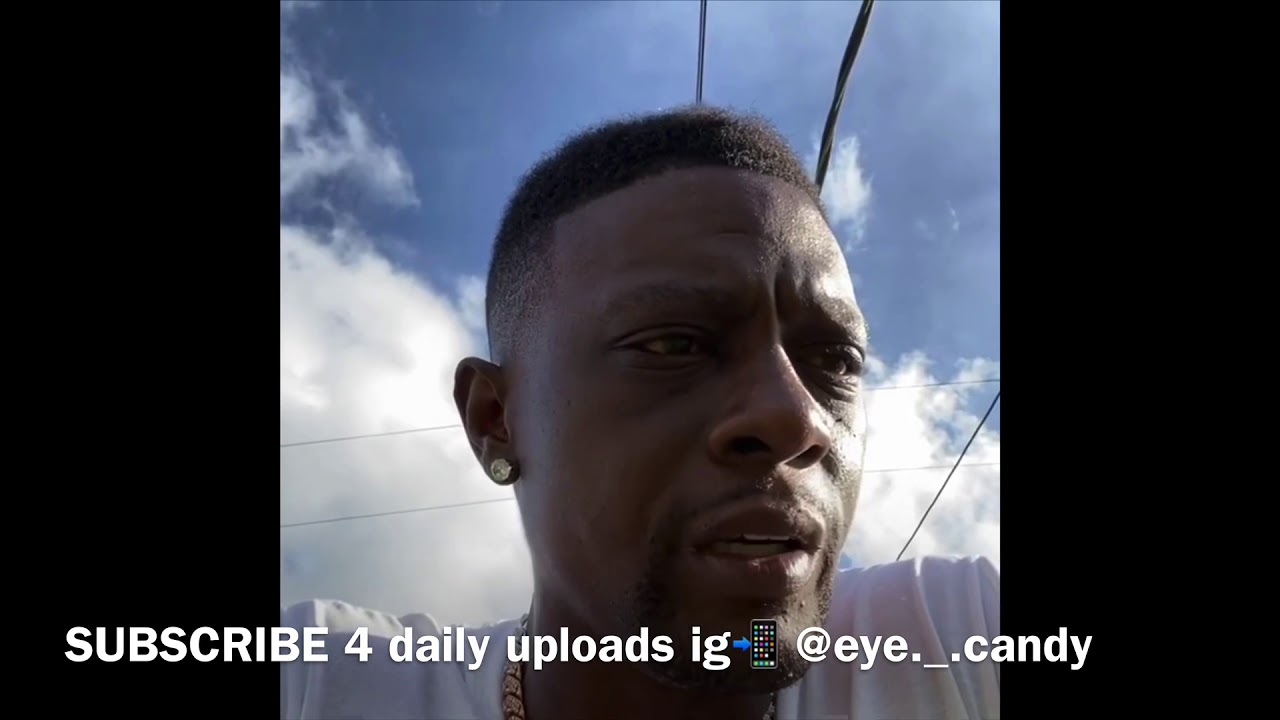 lil boosie angry over cancelled shows