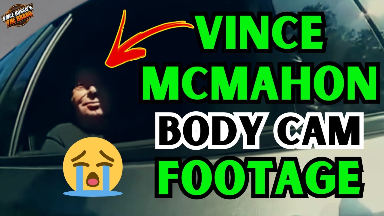 Was Vince McMahon TRYING to RUN from the Police?