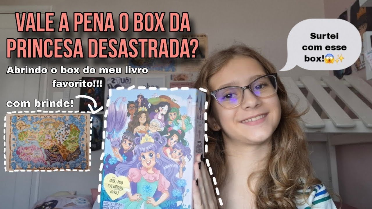 Vale a pena o box da Princesa Desastrada? DESCUBRA!💗📦👀✨️