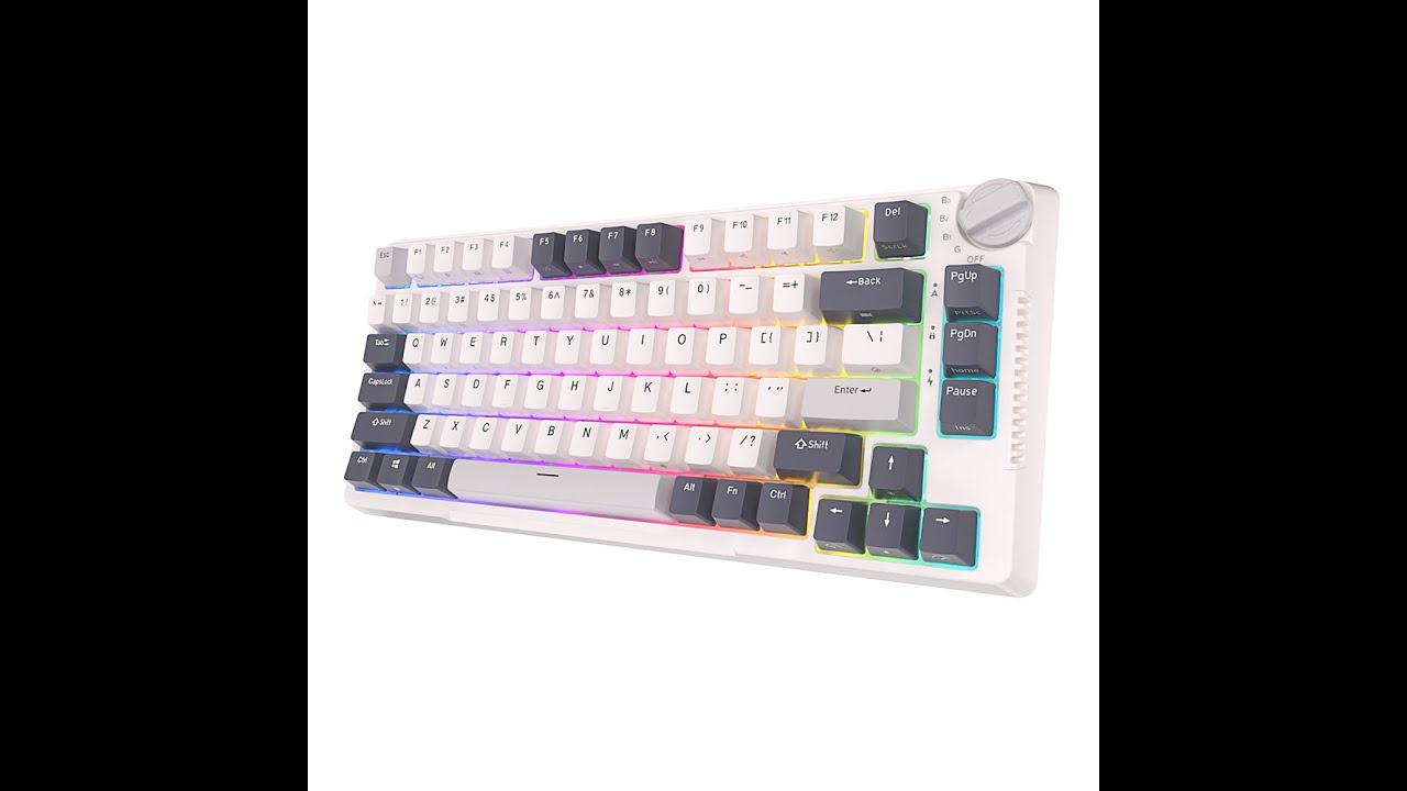 RK H81 Mechanical Keyboard Sound Test