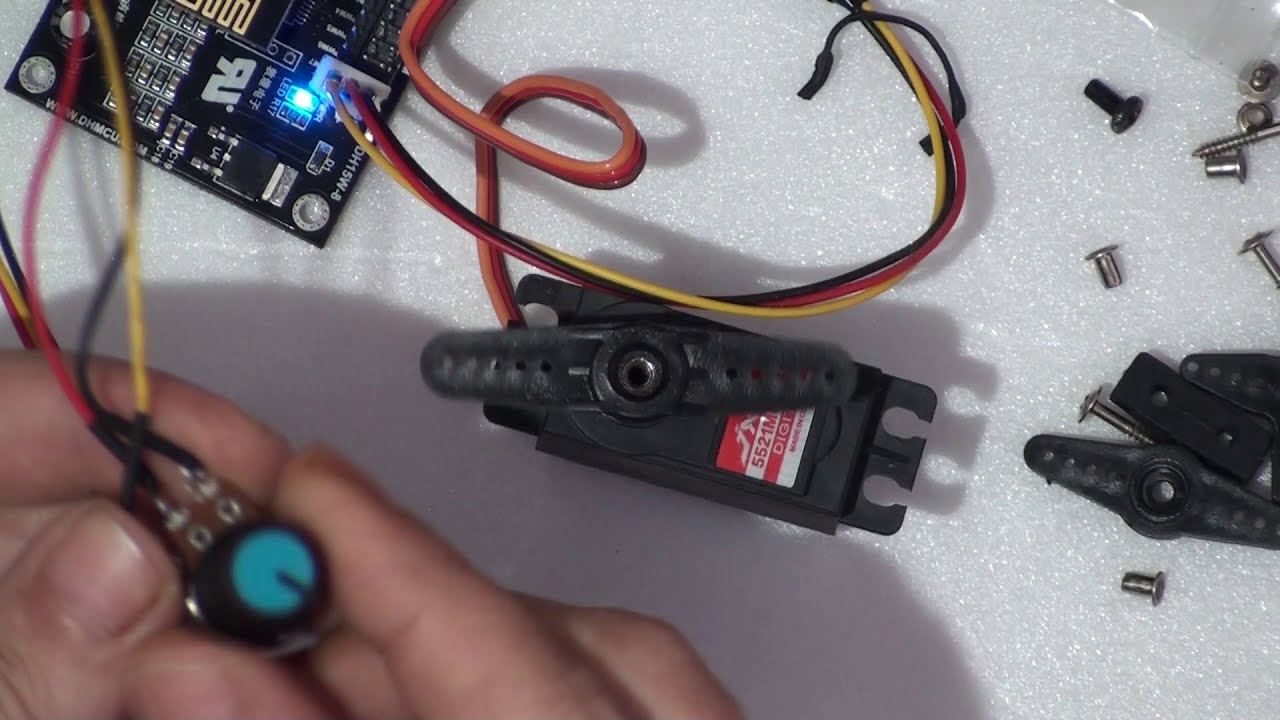 Серводвигатели JX Servo PDI-5521MG-360. 20кг/360&deg; сервопривод.