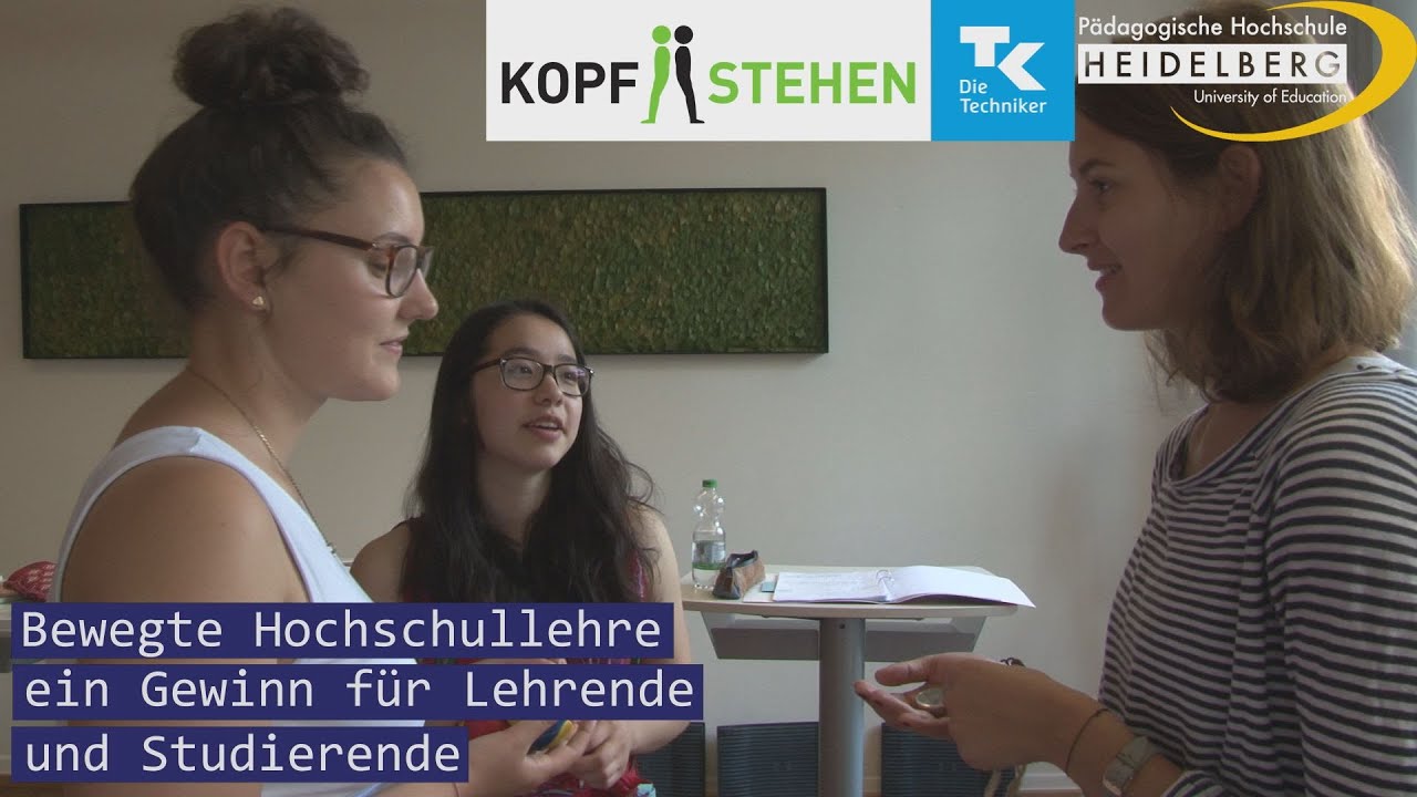 Trailer: Bewegte Hochschullehre - ein Gewinn f&uuml;r Lehrende und Studierende