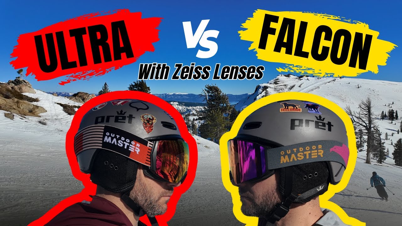 Outdoor Master ULTRA против FALCON | Сравнение горнолыжных очков Zeiss
