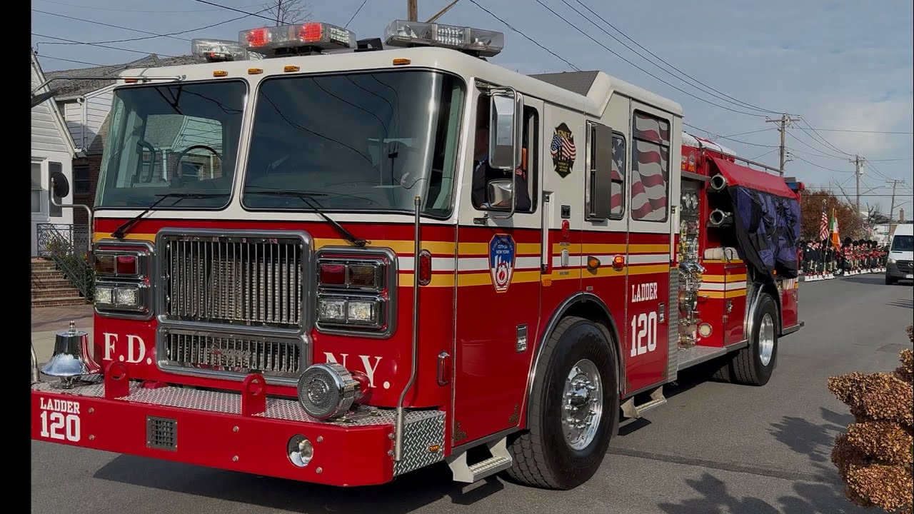 FDNY funeral possession for Patrick Brady