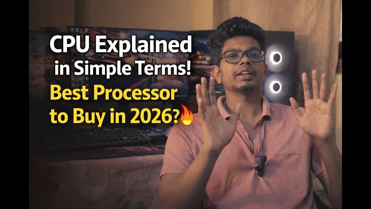 Processor එක සරලව පැහැදිලි කිරීම | Gaming & Editing වලට හොඳම CPU එක මොකද්ද? 🔥 (2026 Guide)