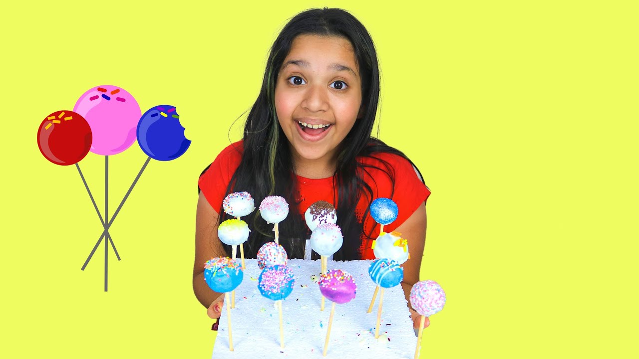 شفا سوت أحلى كيك بوبس !!كيف عمل كيك بوبس سهل ! 👌😍 how to make cake pops