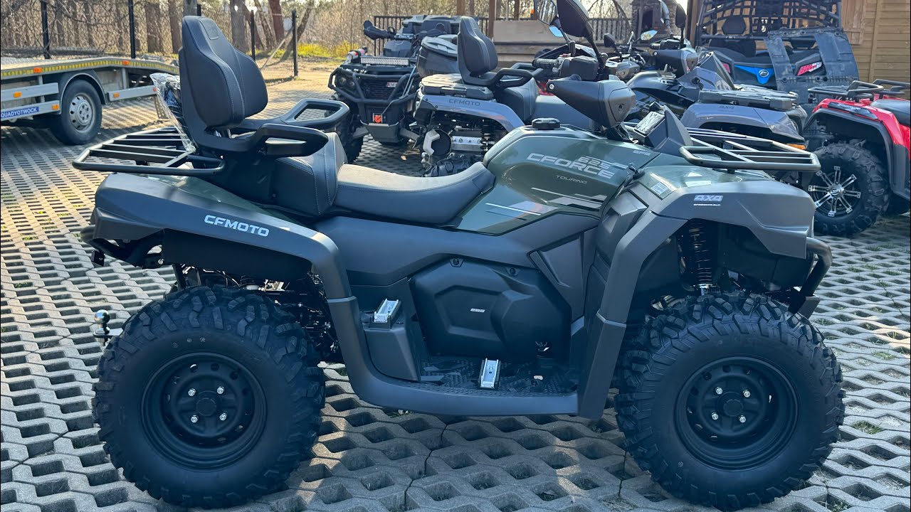 CFMOTO 625 LONG WSPOMAGANIE basic long green 4x4 za 37900zł brutto!